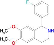 1-(3-Fluorophenyl)-6,7-dimethoxy-1,2,3,4-tetrahydroisoquinoline