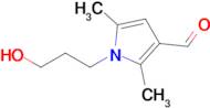 1-(3-Hydroxypropyl)-2,5-dimethyl-1H-pyrrole-3-carbaldehyde