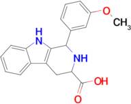 1-(3-Methoxyphenyl)-2,3,4,9-tetrahydro-1H-pyrido[3,4-b]indole-3-carboxylic acid