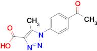 1-(4-Acetylphenyl)-5-methyl-1H-1,2,3-triazole-4-carboxylic acid
