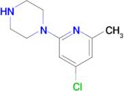 1-(4-Chloro-6-methylpyridin-2-yl)piperazine