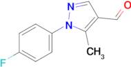 1-(4-Fluorophenyl)-5-methyl-1H-pyrazole-4-carbaldehyde