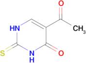 5-acetyl-2-sulfanylidene-1,2,3,4-tetrahydropyrimidin-4-one