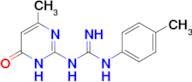 N-(4-methyl-6-oxo-1,6-dihydropyrimidin-2-yl)-N'-(4-methylphenyl)guanidine