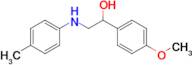 1-(4-Methoxyphenyl)-2-(p-tolylamino)ethan-1-ol