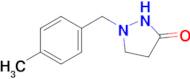 1-(4-Methylbenzyl)pyrazolidin-3-one