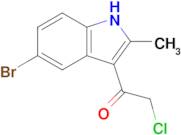 1-(5-Bromo-2-methyl-1H-indol-3-yl)-2-chloroethan-1-one