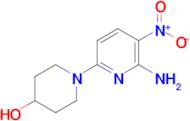 1-(6-Amino-5-nitropyridin-2-yl)piperidin-4-ol