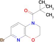 1-(6-Bromo-2,3-dihydro-1H-pyrido[2,3-b][1,4]oxazin-1-yl)-2,2-dimethylpropan-1-one