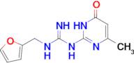 N'-[(furan-2-yl)methyl]-N-(4-methyl-6-oxo-1,6-dihydropyrimidin-2-yl)guanidine