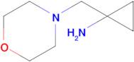 1-(Morpholinomethyl)cyclopropan-1-amine