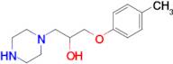 1-(Piperazin-1-yl)-3-(p-tolyloxy)propan-2-ol