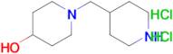 1-(Piperidin-4-ylmethyl)piperidin-4-ol dihydrochloride