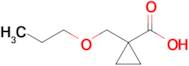 1-(Propoxymethyl)cyclopropane-1-carboxylic acid