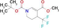 1-(Tert-butyl) 3-methyl 4-(trifluoromethyl)-5,6-dihydropyridine-1,3(4H)-dicarboxylate