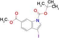 1-(Tert-butyl) 6-methyl 3-iodo-1H-indole-1,6-dicarboxylate