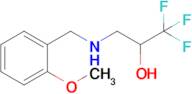 1,1,1-Trifluoro-3-((2-methoxybenzyl)amino)propan-2-ol