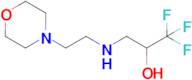 1,1,1-Trifluoro-3-((2-morpholinoethyl)amino)propan-2-ol