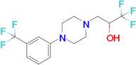1,1,1-Trifluoro-3-(4-(3-(trifluoromethyl)phenyl)piperazin-1-yl)propan-2-ol