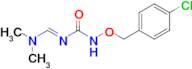 1-[(4-Chlorophenyl)methoxy]-3-[(1E)-(dimethylamino)methylidene]urea