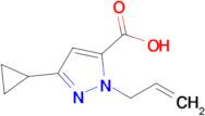 1-Allyl-3-cyclopropyl-1H-pyrazole-5-carboxylic acid