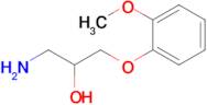 1-Amino-3-(2-methoxyphenoxy)propan-2-ol