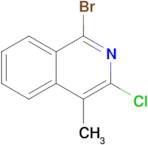 1-Bromo-3-chloro-4-methylisoquinoline