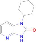 1-cyclohexyl-1H,2H,3H-imidazo[4,5-b]pyridin-2-one