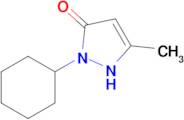 2-cyclohexyl-5-methyl-2,3-dihydro-1H-pyrazol-3-one