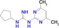 1-Cyclopentyl-3-(4,6-dimethylpyrimidin-2-yl)guanidine