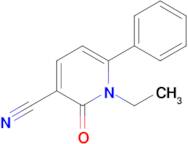 1-Ethyl-2-oxo-6-phenyl-1,2-dihydropyridine-3-carbonitrile