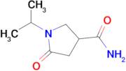 1-Isopropyl-5-oxopyrrolidine-3-carboxamide