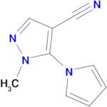 1-Methyl-5-(1H-pyrrol-1-yl)-1H-pyrazole-4-carbonitrile