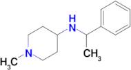 1-Methyl-N-(1-phenylethyl)piperidin-4-amine