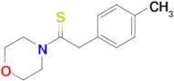 1-Morpholino-2-(p-tolyl)ethane-1-thione