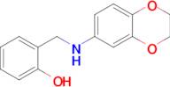 2-(((2,3-Dihydrobenzo[b][1,4]dioxin-6-yl)amino)methyl)phenol