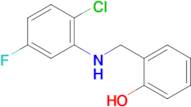 2-(((2-Chloro-5-fluorophenyl)amino)methyl)phenol