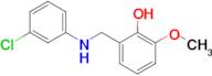 2-(((3-Chlorophenyl)amino)methyl)-6-methoxyphenol