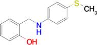 2-(((4-(Methylthio)phenyl)amino)methyl)phenol