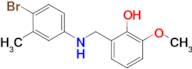 2-(((4-Bromo-3-methylphenyl)amino)methyl)-6-methoxyphenol