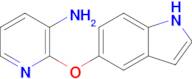 2-((1H-indol-5-yl)oxy)pyridin-3-amine