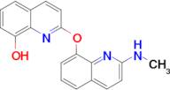 2-((2-(Methylamino)quinolin-8-yl)oxy)quinolin-8-ol