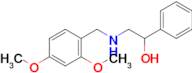 2-((2,4-Dimethoxybenzyl)amino)-1-phenylethan-1-ol