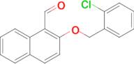 2-((2-Chlorobenzyl)oxy)-1-naphthaldehyde