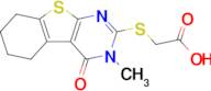 2-((3-Methyl-4-oxo-3,4,5,6,7,8-hexahydrobenzo[4,5]thieno[2,3-d]pyrimidin-2-yl)thio)acetic acid