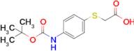 2-((4-((Tert-butoxycarbonyl)amino)phenyl)thio)acetic acid