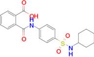 2-((4-(N-cyclohexylsulfamoyl)phenyl)carbamoyl)benzoic acid