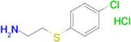 2-((4-Chlorophenyl)thio)ethan-1-amine hydrochloride