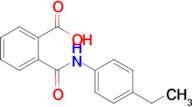 2-((4-Ethylphenyl)carbamoyl)benzoic acid