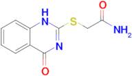 2-[(4-oxo-1,4-dihydroquinazolin-2-yl)sulfanyl]acetamide